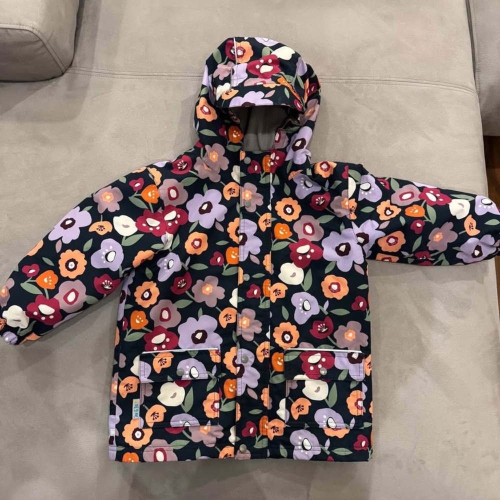 Jan and Jul Floral Hooded Jacket